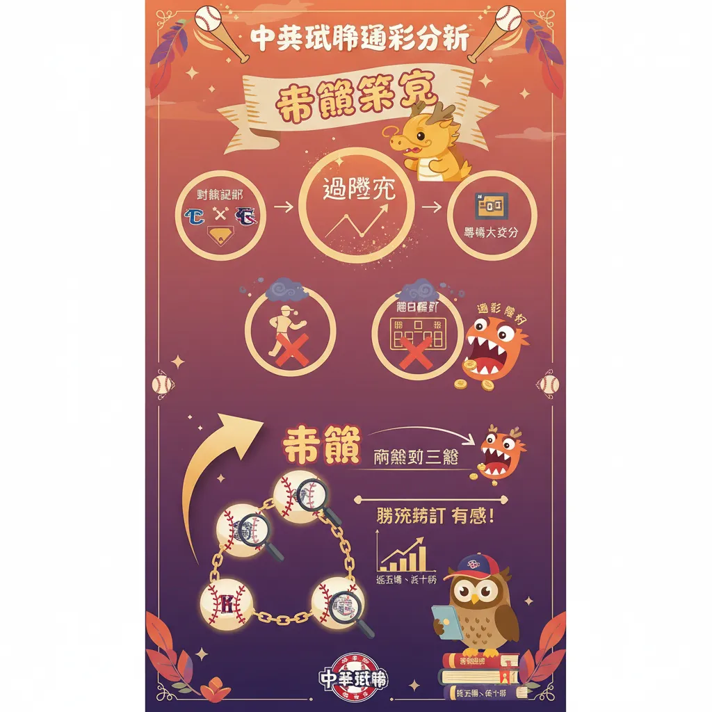運彩教學：串關策略結合對戰紀錄，提升中華職棒過盤率